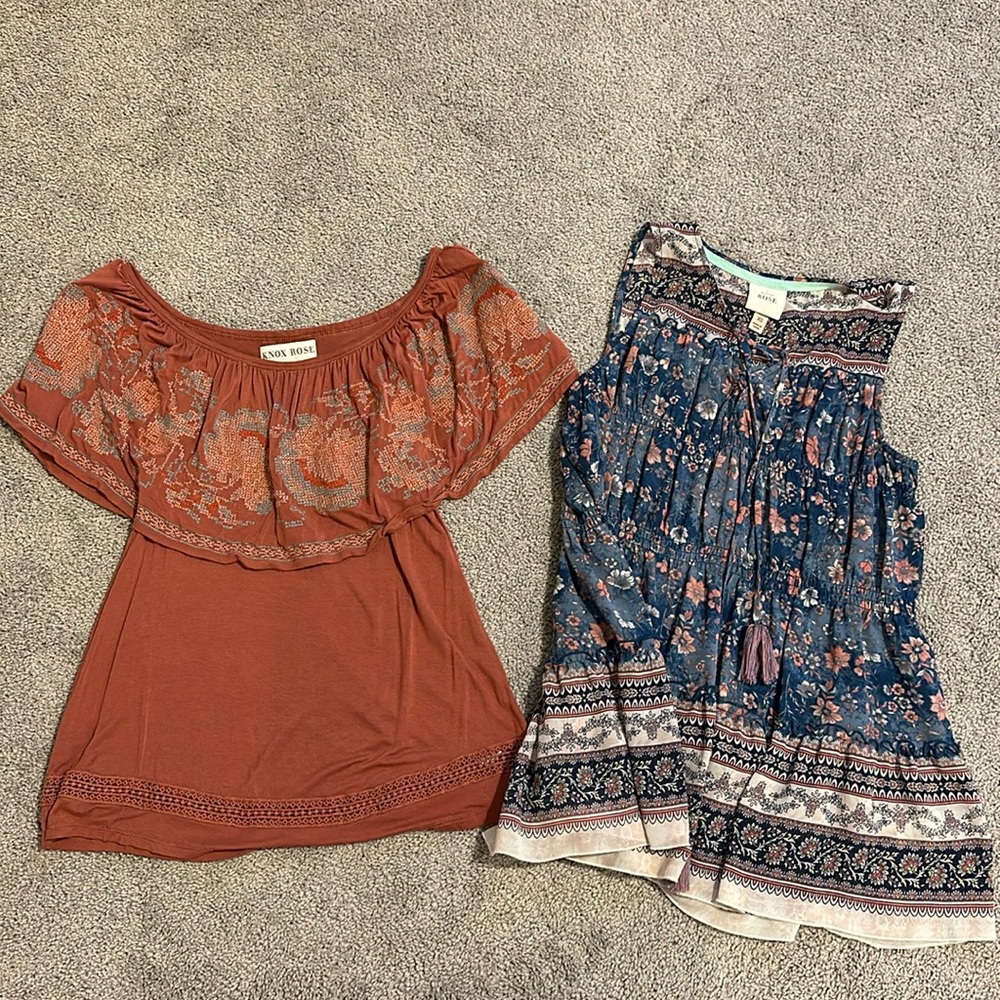 Bundle Knox rose tops size xs